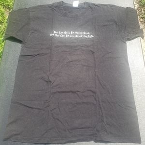 Vintage 90s Mens Comic T-shirt XL (Immature)